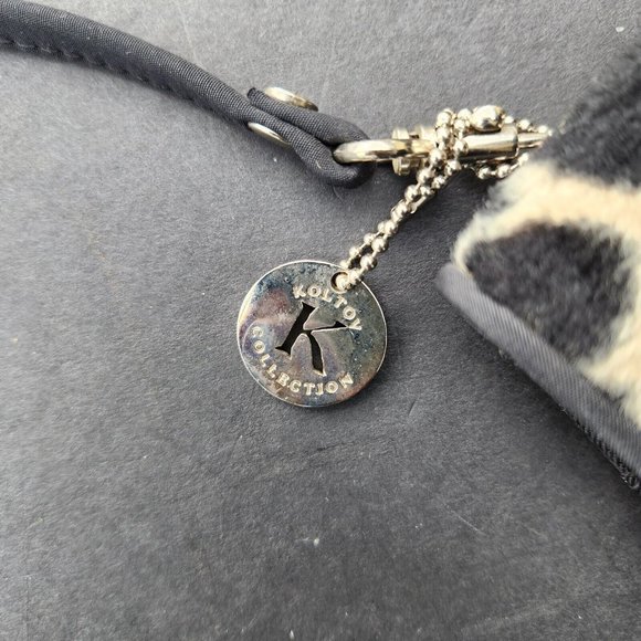 Small Organizer Crossbody Bag Purse Wallet on String Animal Print Koltov - Picture 4 of 10